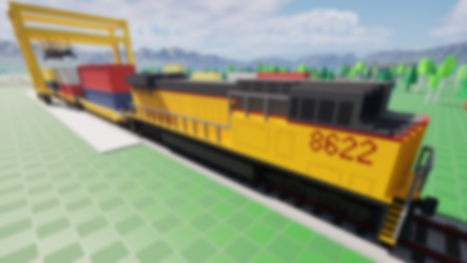 Train Ops AC4400 Intermodal